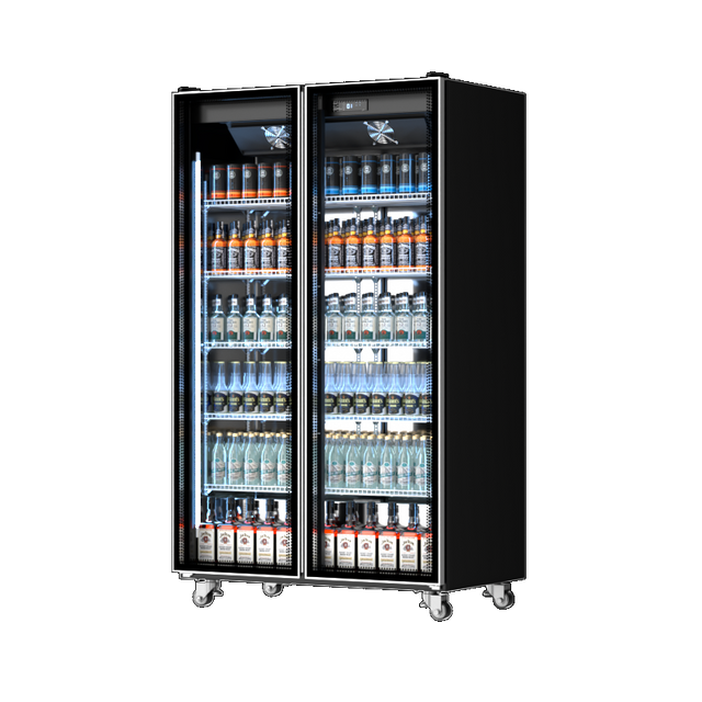 Mirror beer refrigerator