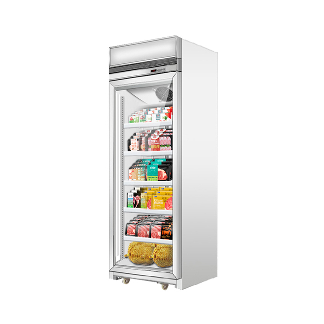 Top-mounted Unit Refrigerated And Frozen Display Cabinet-white