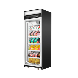Top-mounted Unit Refrigerated And Frozen Display Cabinet-black