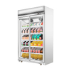 Top-mounted Unit Refrigerated And Frozen Display Cabinet-white