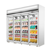 Top-mounted Unit Refrigerated And Frozen Display Cabinet-white