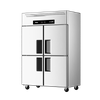 Commercial Stainless Steel Four-door Freezer