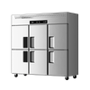 Commercial Stainless Steel Six-door Dual-temperature Freezer