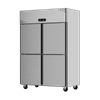 Commercial Stainless Steel Four-door Freezer